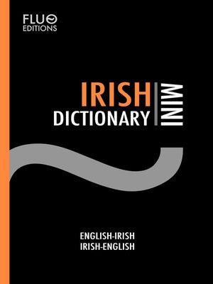 cover image of Irish Mini Dictionary